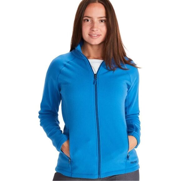 𝅺MARMOT Rocklin Full Zip Fleece Jacket Size M - Picture 1 of 12